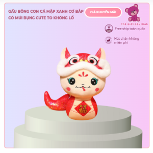 gấu bông hình con rắn