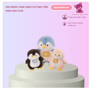 gấu bông chim cánh cụt