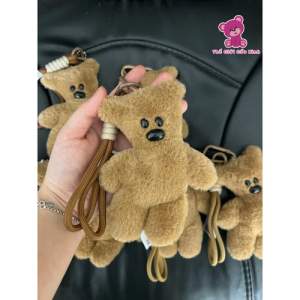 Móc khoá gấu bông teddy
