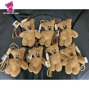 Móc khoá gấu bông teddy