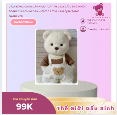 gấu bông khổng lồ