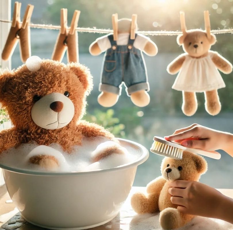 các cách bảo quản và làm sạch gấu bông