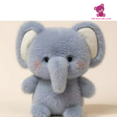 gấu bông con voi dễ thương