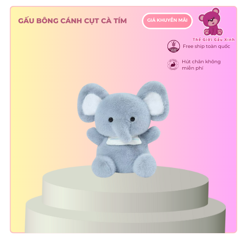 gấu bông con voi dễ thương